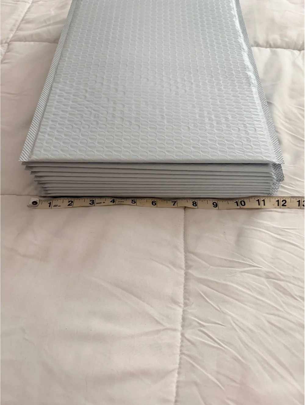 Set of 12 Gray Bubble Mailer Envelopes 11X15 inches Inches